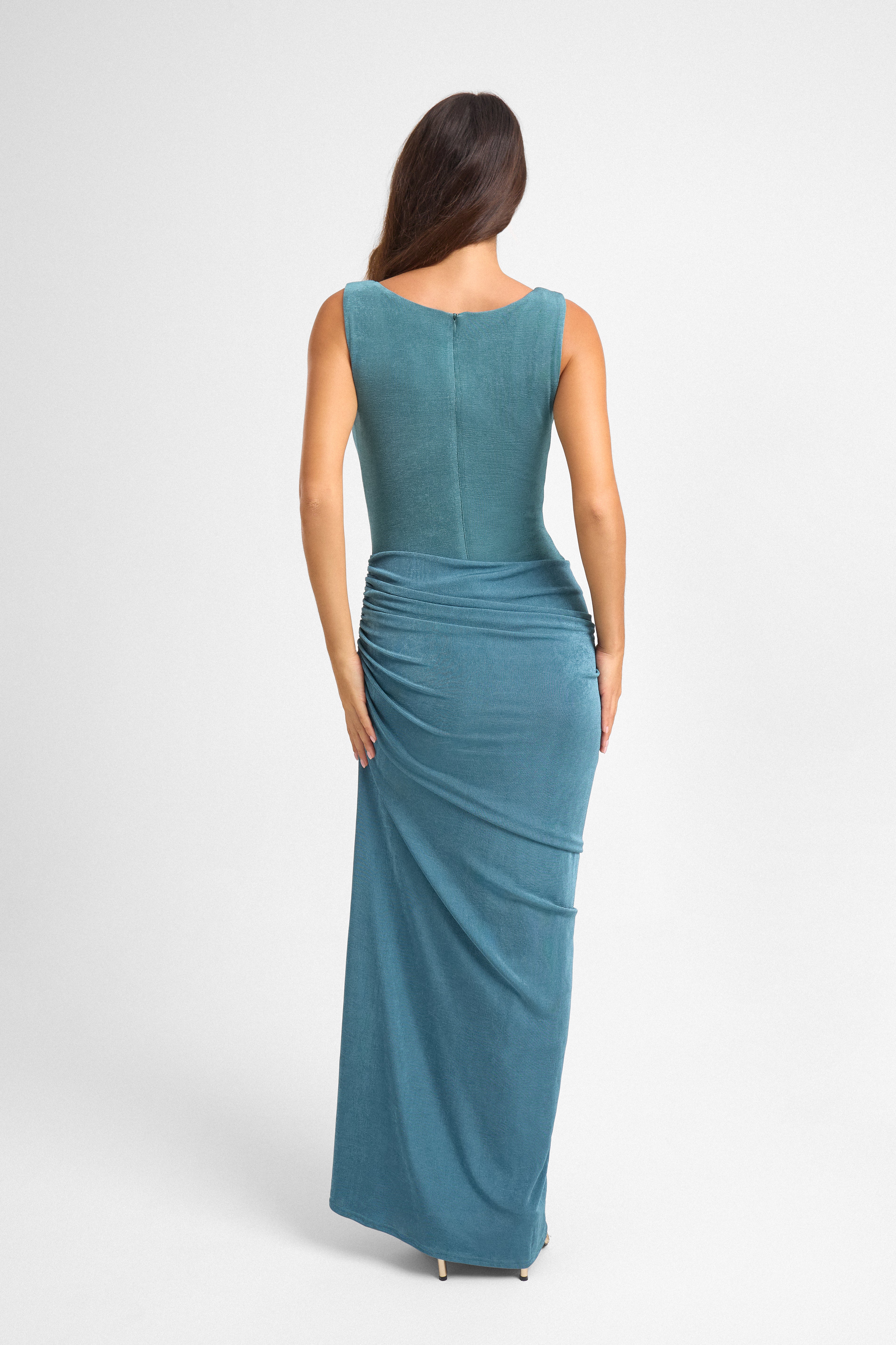 Yasmin in Ocean Blue