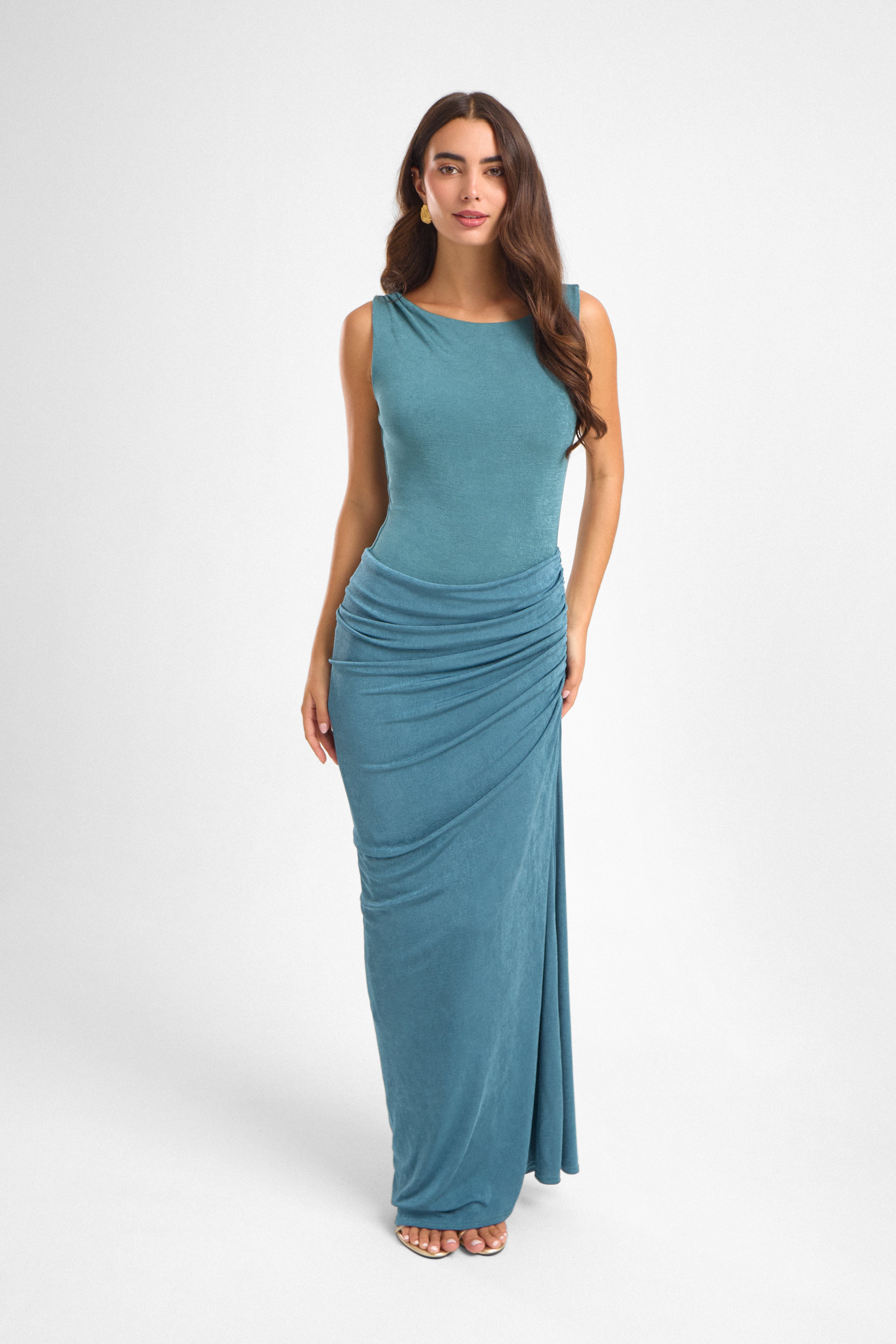 Yasmin in Ocean Blue