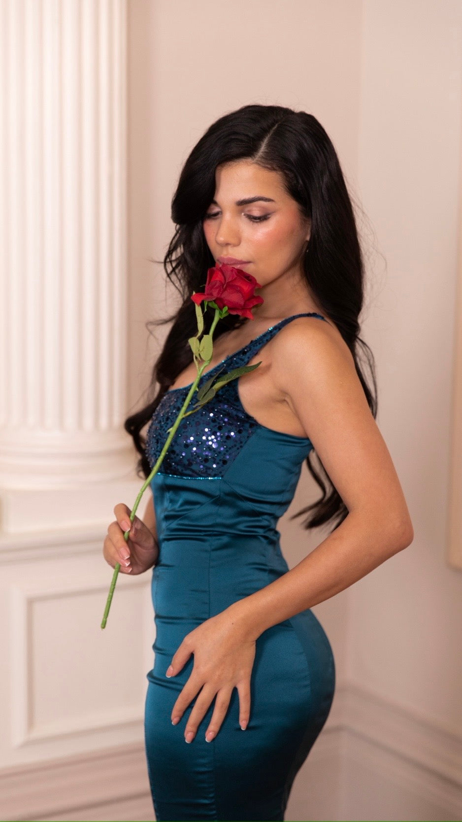 Alina in Teal